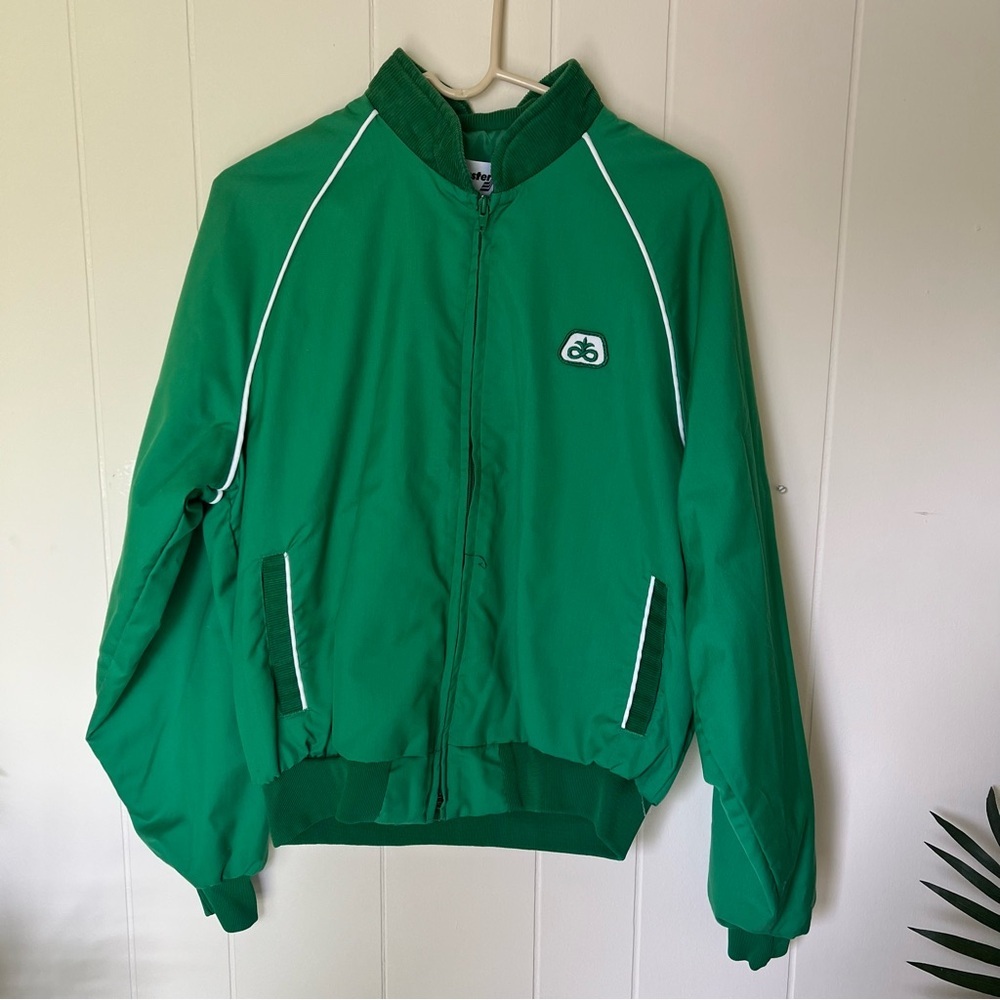 Swingster Green Bomber Jacket size large